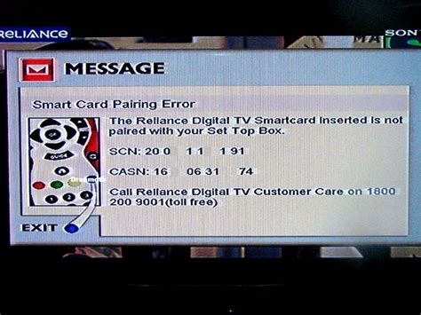 reliance big tv smart card pairing error 108 solution|my bigtv showing eror 108 .